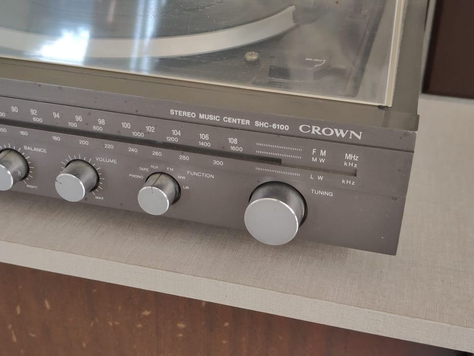 Sistema Hi-Fi Vintage CROWN