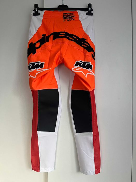 Strój Alpin estars Racer White (KTM RedBull)(cross,quad,enduro,mtb)