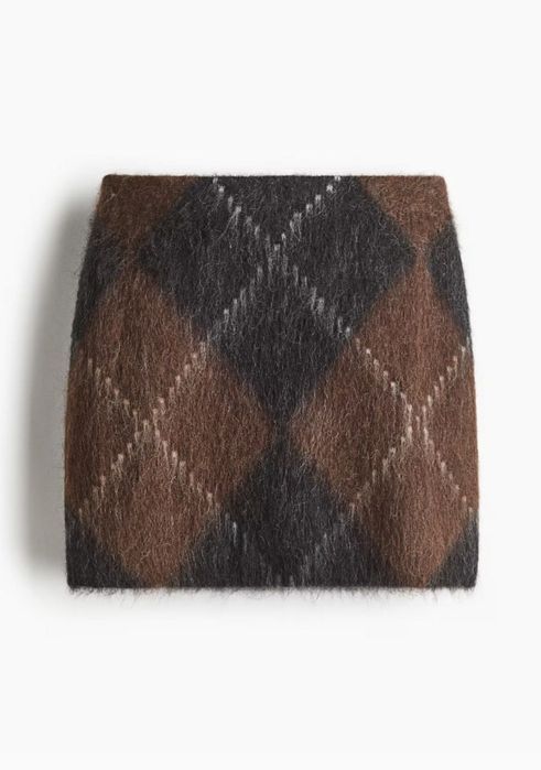 Спідниця нова колекція H&M premium з мохеру та вовни