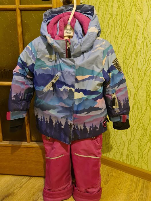 Зимний комплект для девочки  Deux par Deux