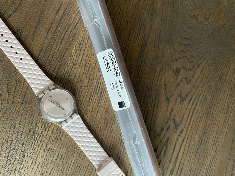 Zegarek SWATCH różowy damski