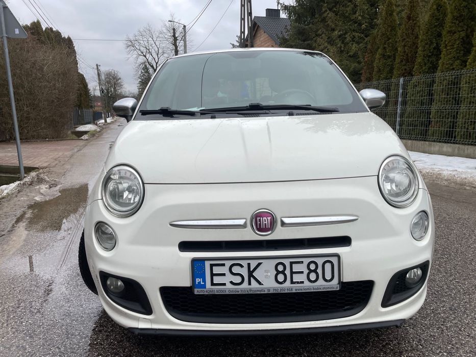 FIAT 500S Sport 2014r 1.2 Benzyna Z Gazem  Super Stan