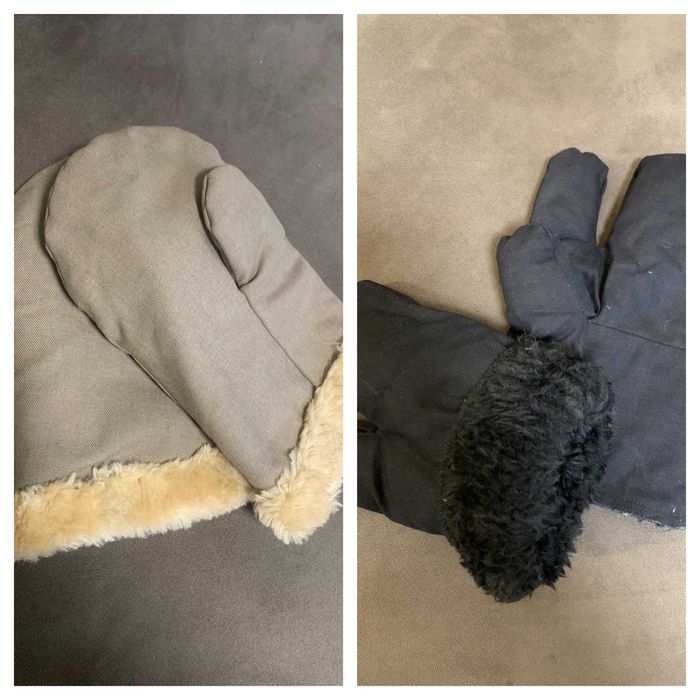 Мужские рукавицы трехпалые зимние