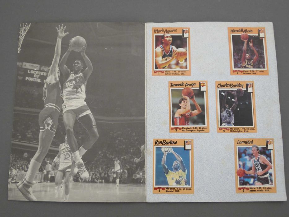 Caderneta Completa Los 100 Gigantes del Basket Mundial