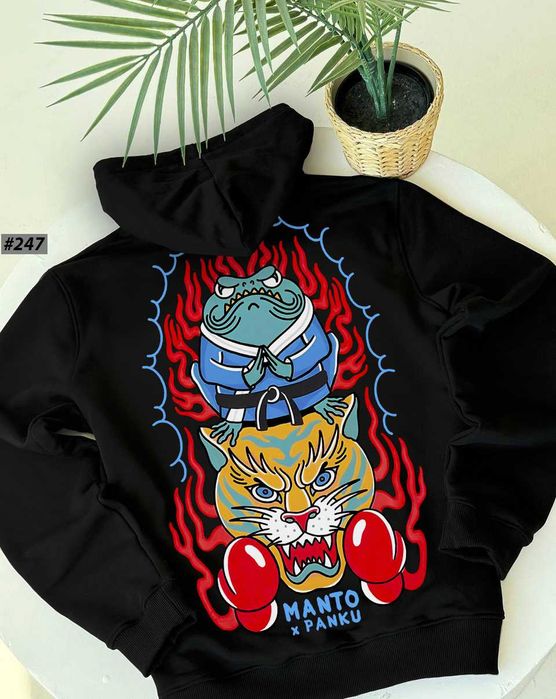 Черный • MANTO Худи • МАНТО Society • XS S M L XL