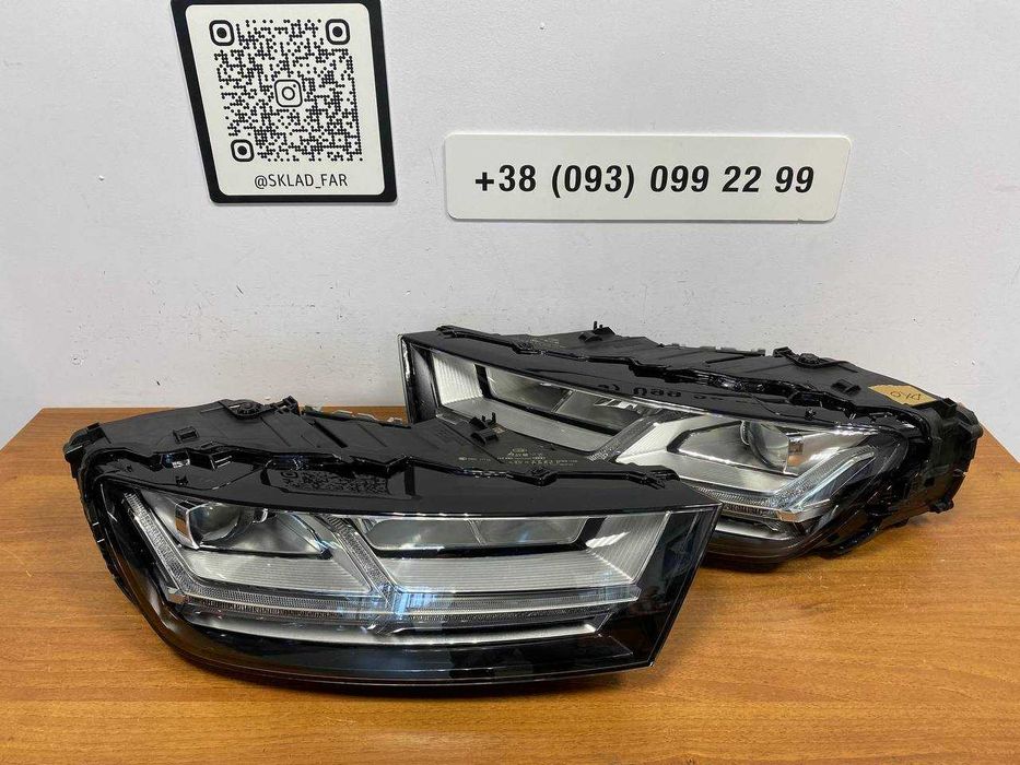 Audi Q7 4M Do rest Full Led Фара фары оптика фари Ауді ку7 4м фул лед