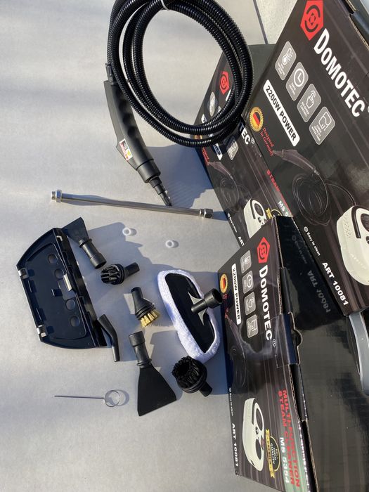 пароочиститель пароочисник  2500 Вт з насадками для дезінфекції 1200мл