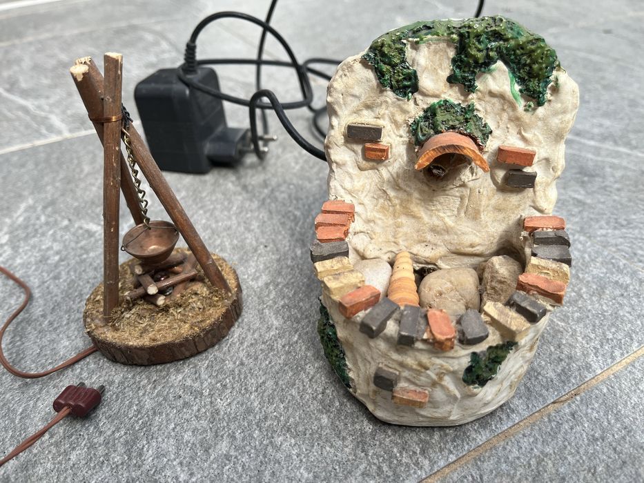 Conjunto miniaturas casa de boneca