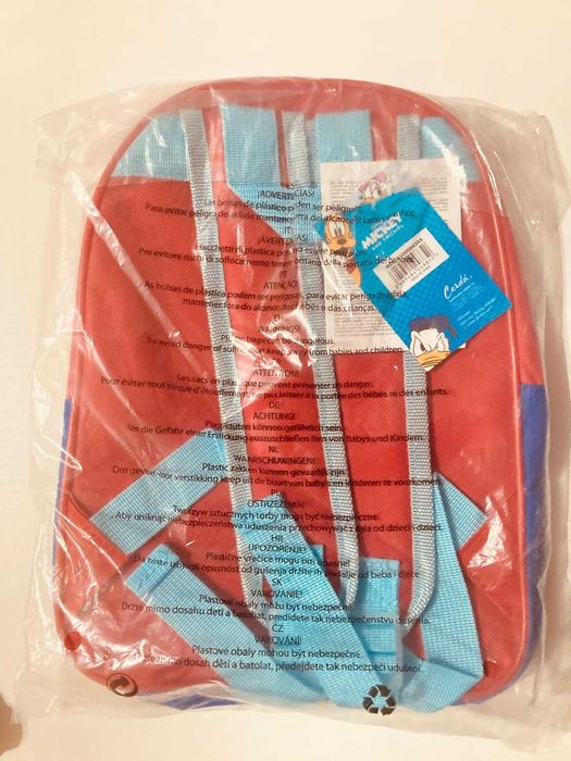 Disney Mickey Mochila Pequena Bebe