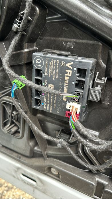 Modulo vidro porta mercedes