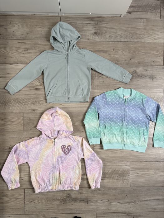 Bluzy 3szt,r.128,dziewczynka,Smyk