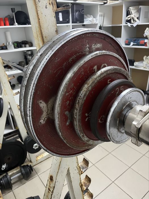 Млинці 50мм блины диски Гантели скамья дли жима стойка  для штанги