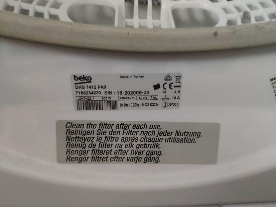 Maquina de secar a roupa Beko DHS 7412 PA0