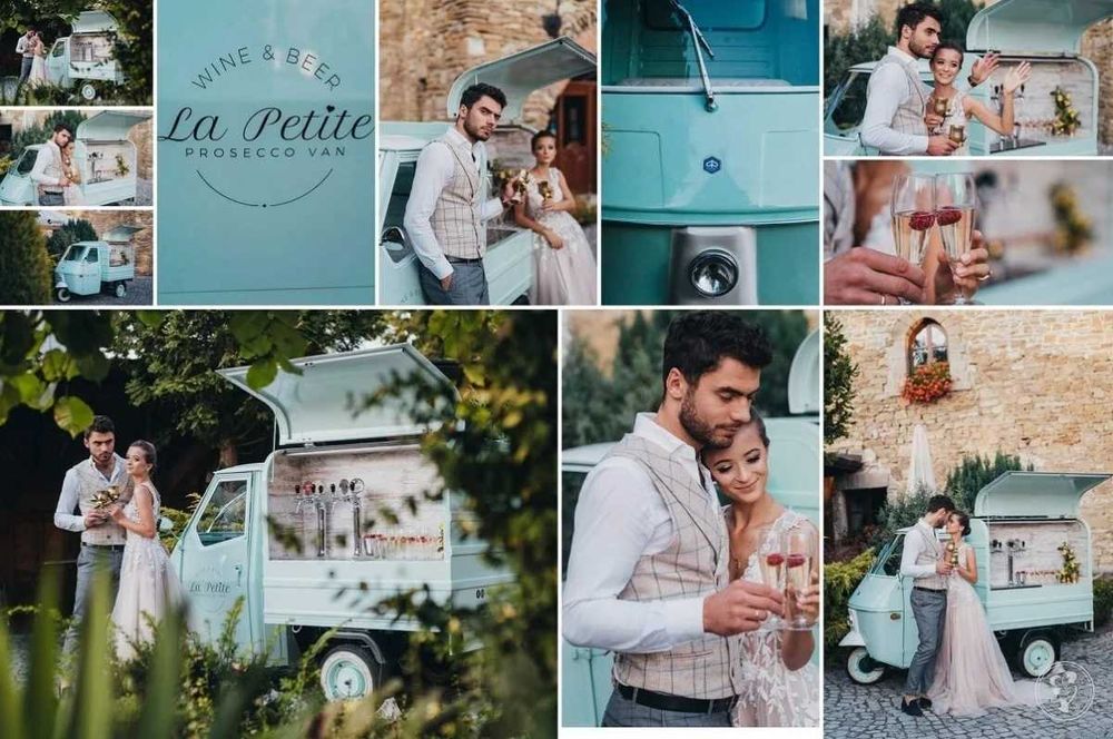 La Petite Van Piaggio Ape – mobilny bar na ślub | Włoski styl