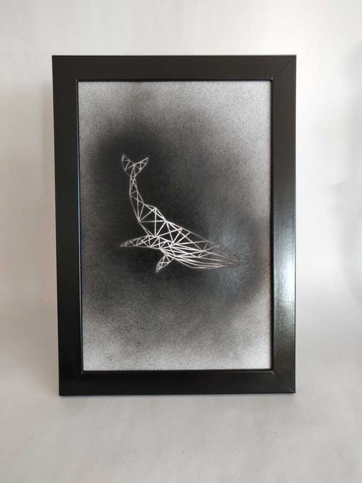 Quadro stencil, feito por mim