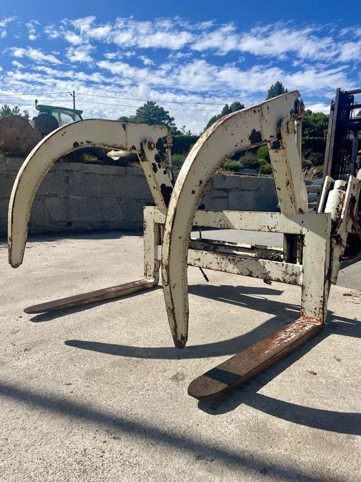 Pa carregadora Garfos hidraulicos