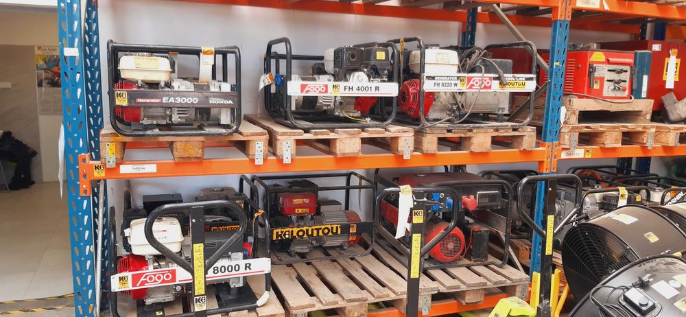 Agregat prądotwórczy 4 KVA 230V i większe