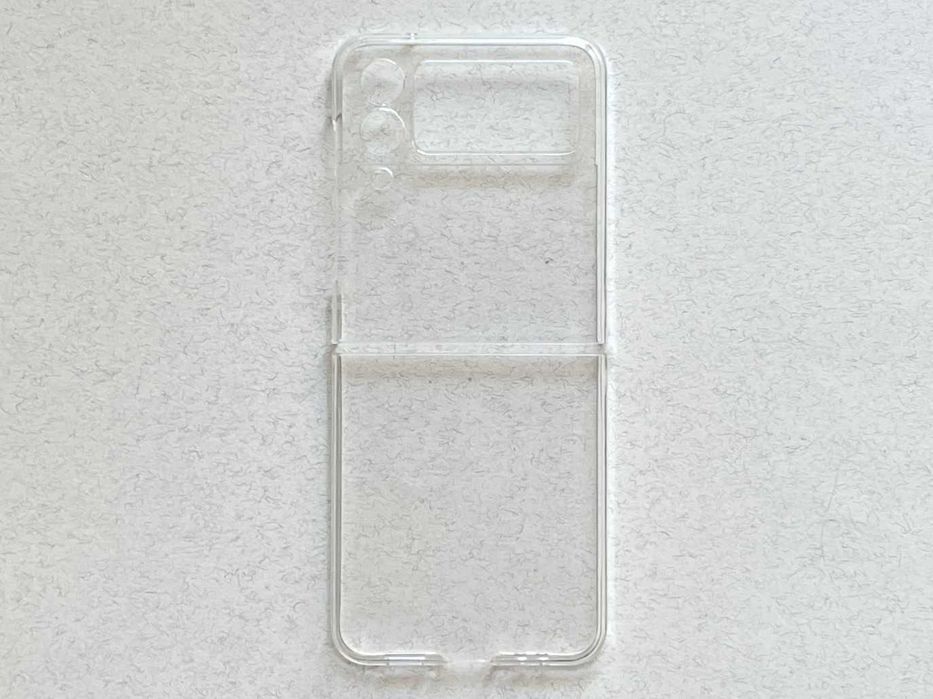 Samsung Galaxy Flip 4 чохол із прозорого пластику чехол накладка