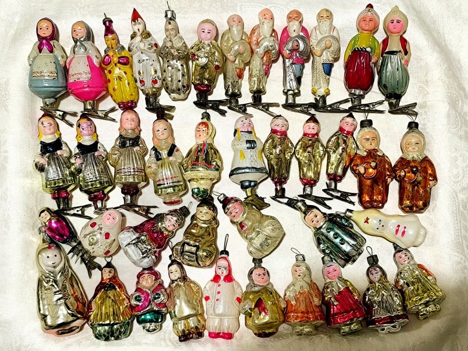 Ёлочные игрушки СССР