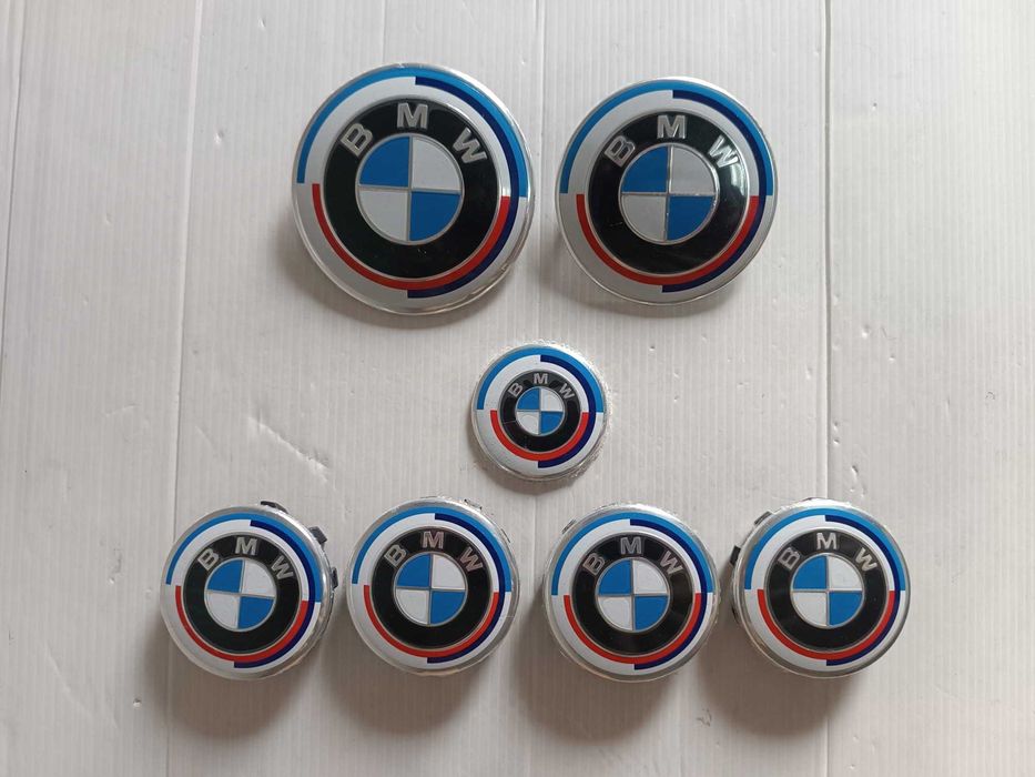 BMW - Conjunto kit 7 ou 8 símbolos emblemas