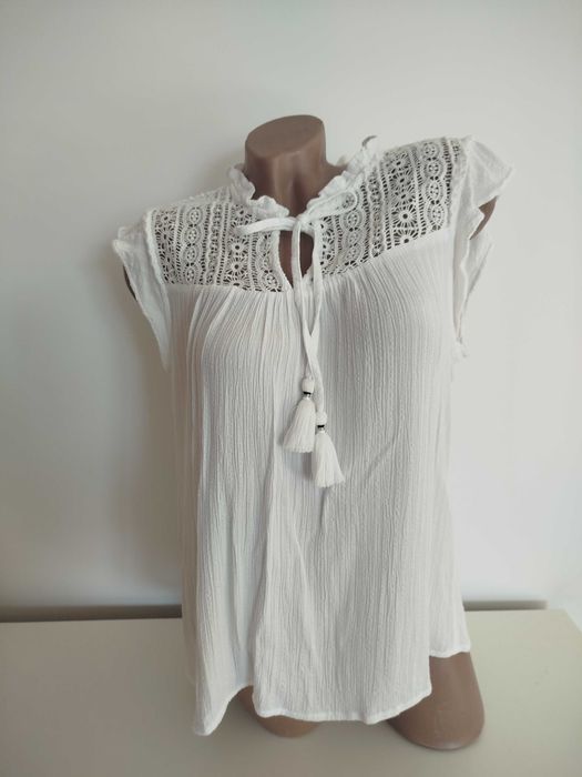 Майка блузка без рукавів 50-52 розмір з мереживом