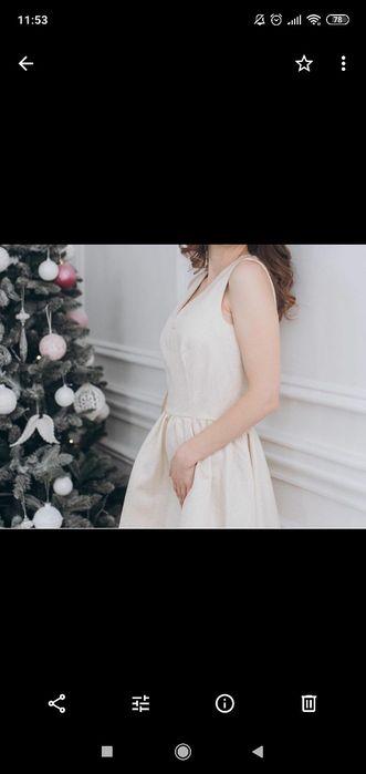 Очень круто золотое платье