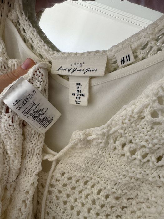 Базове Вязане Міді плаття в стилі Бохо H&M M-L