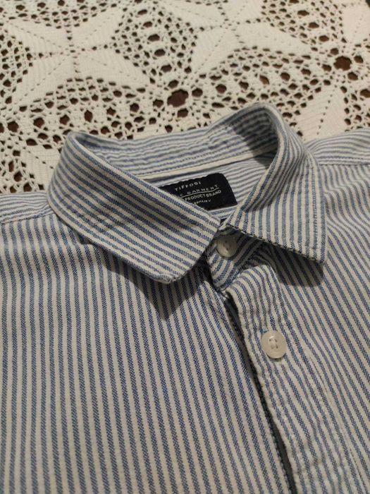 PORTES INCLUÍDOS - Camisa riscas com padrão SPRINGFIELD