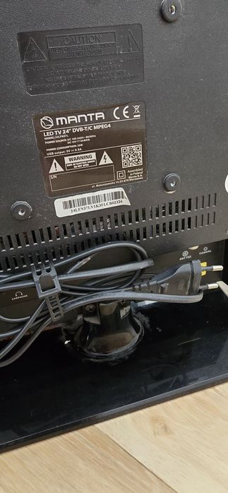Manta tv 24 cale telewizor LED DVB-T/C MPEG4
