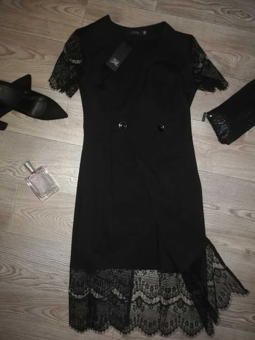 Платье стильное, платье-пиджак