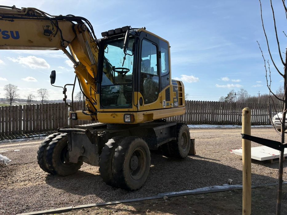 Koparka kołowa Komatsu pw 148