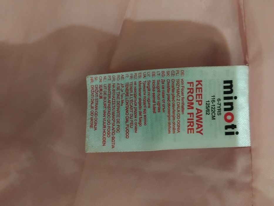 Стильна тепла курточка пуховик зимовий фірми Minoti p.110-116-122!