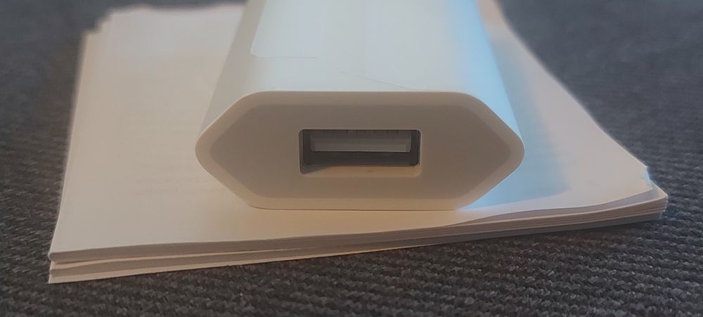 Carregador original Apple IPhone 5W USB + Envio grátis