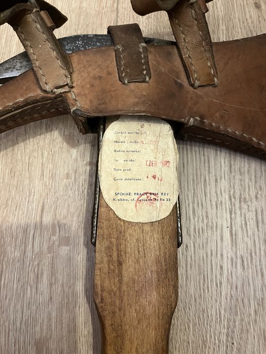 Toporek strażacki z roku 1972