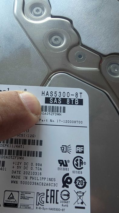 Dysk HDD Synology SAS 8TB