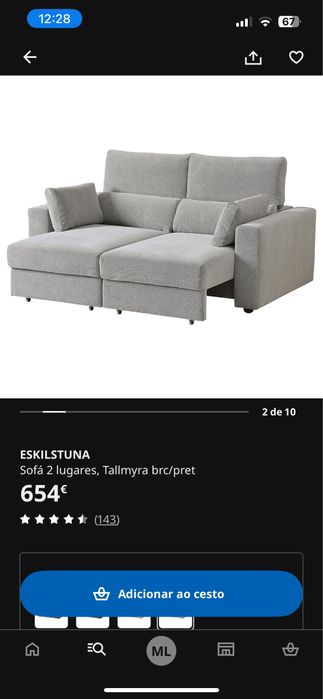 Sofá Eskilstuna IKEA