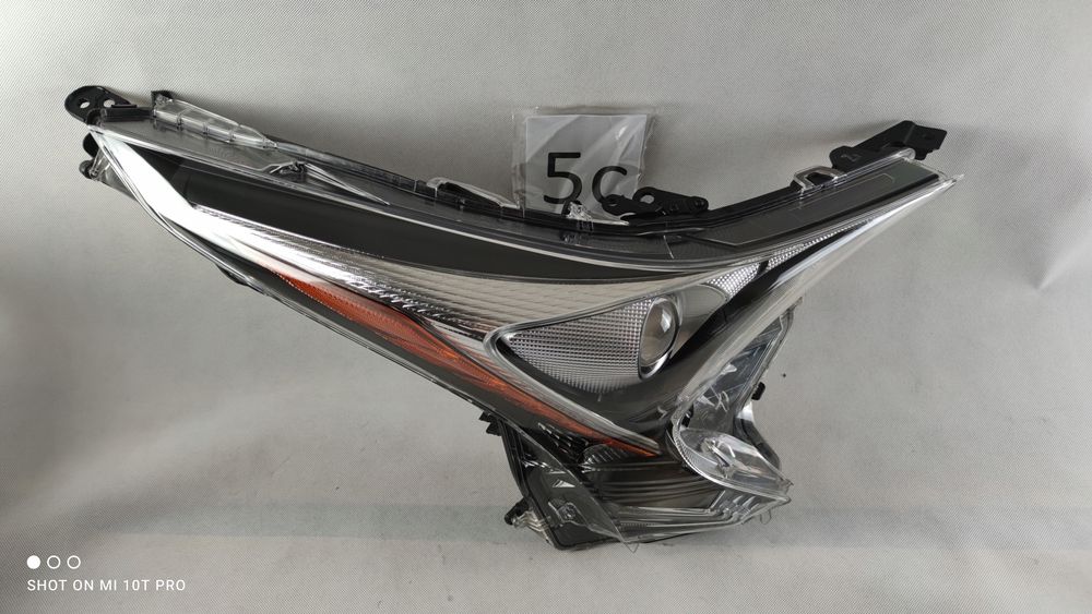 toyota prius iv full led prawy reflektor lampa prawa