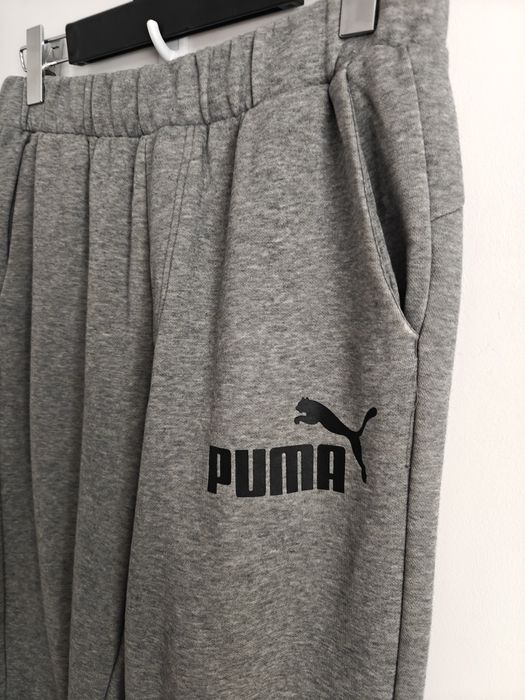Puma spodnie dresowe sportowe bawełniane męskie M