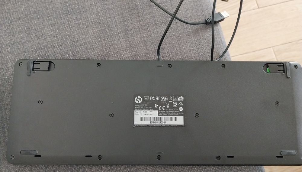 Teclado HP, totalmente novo a ESTREAR... 
Nunca usado!