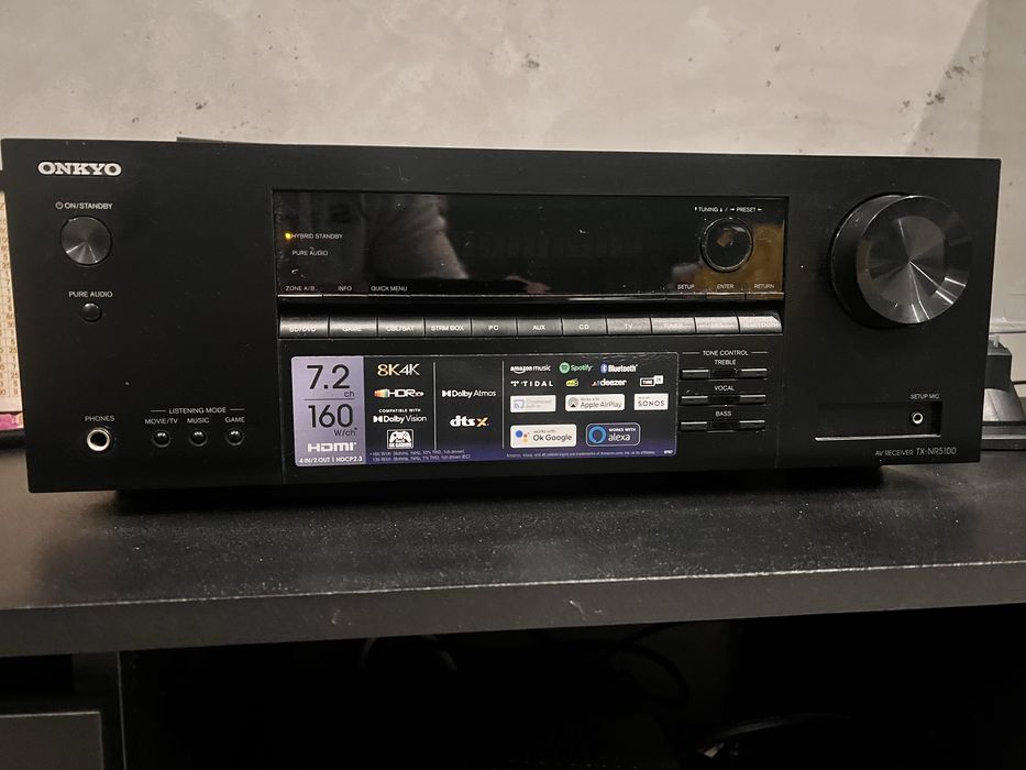 Onkyo TX‑NR5100 amplituner AV – używany, idealny stan