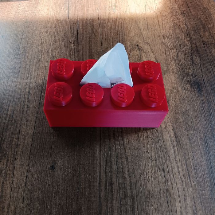 Pojemnik box na chusteczki LEGO