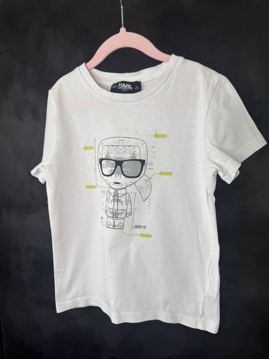 Koszulka z krótkim rekawem karl lagerfeld 128