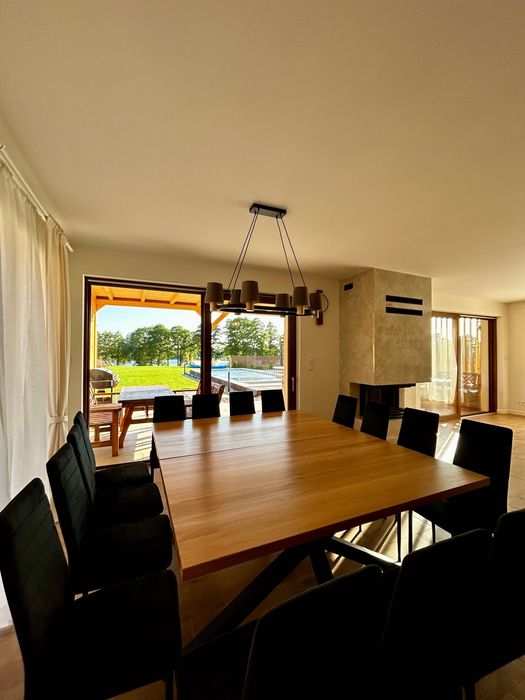 Villa Bajeczne Mazury z basenem i linią brzegową