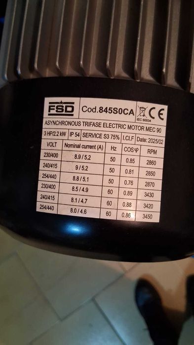 Compressor Ar 270L 3CV
