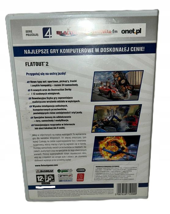Flatout 2 BOX PL gra na PC