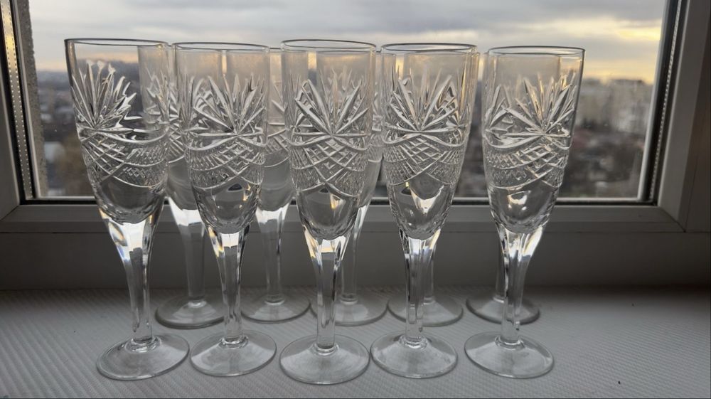 Фужери кришталь ссср