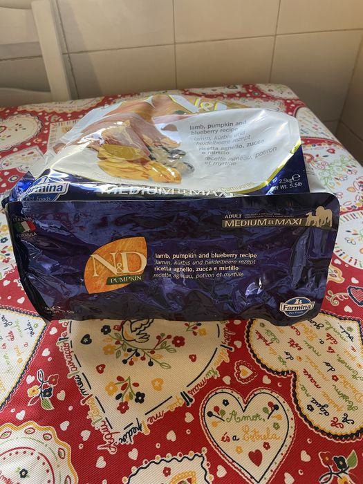 Ração N&D para cães de  porte médio/maxi
