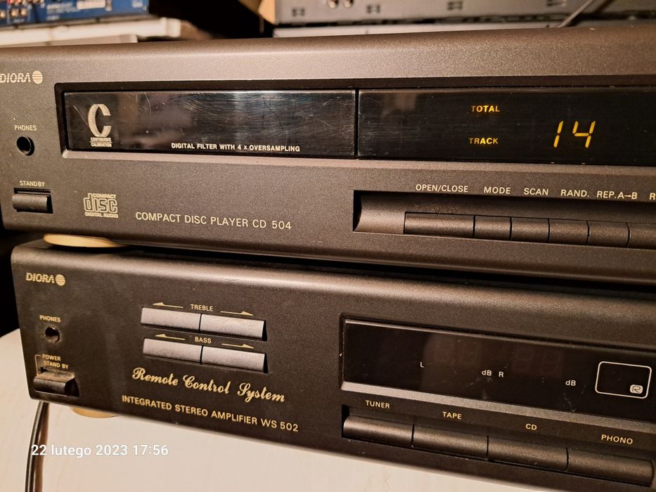Wzmacniacz Diora Ws 502 Stan bardzo dobry