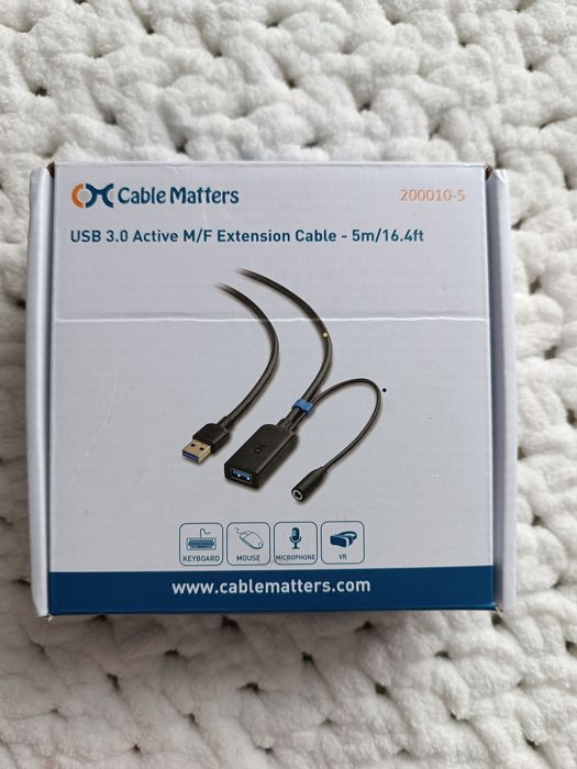 Кабель-подовжувач Cable Matters Active USB 3.0 VR