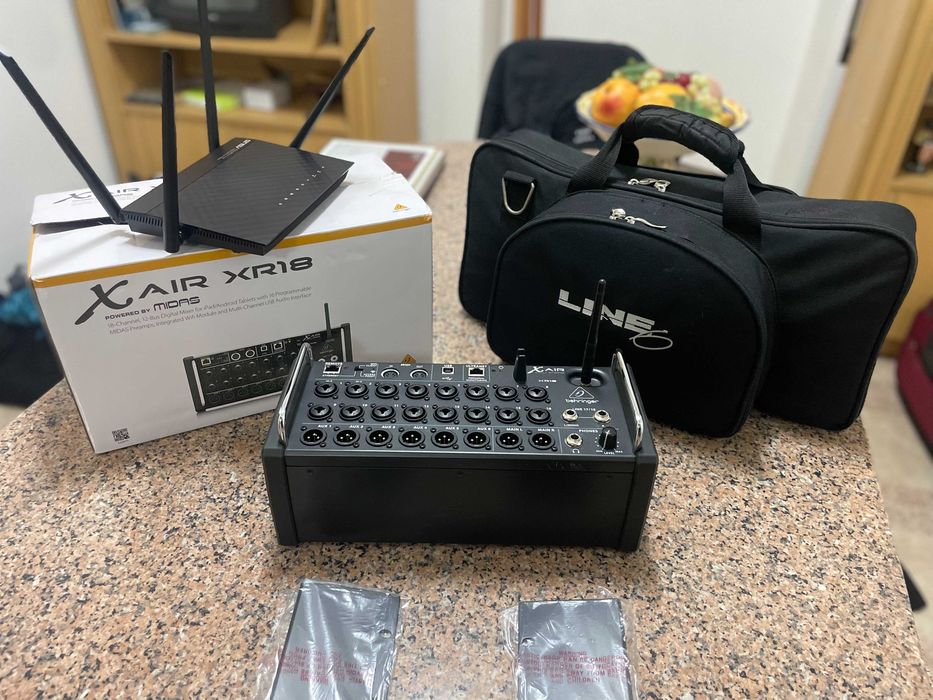 Mesa Digital Behringer XR18 + EXTRAS .